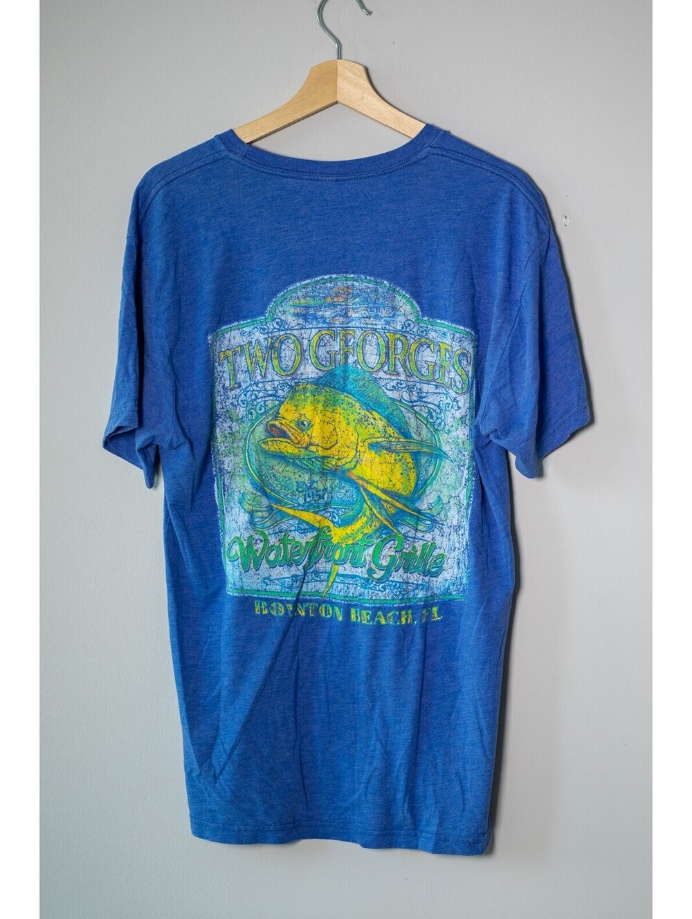 Florida Bar T-Shirt - Two Georges - Men's XL Vintage 90s Y2K